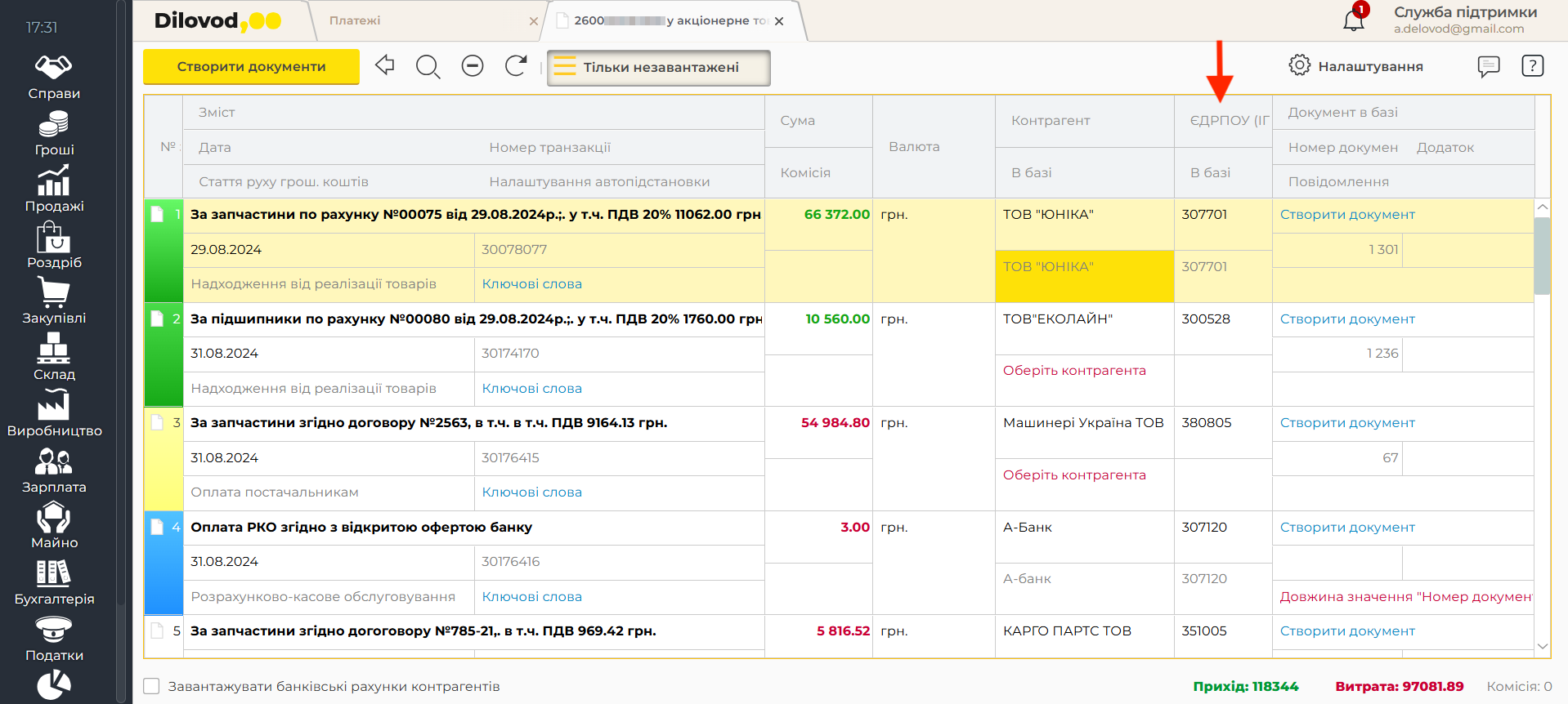 Шаг 4. Идентифицируйте контрагентов