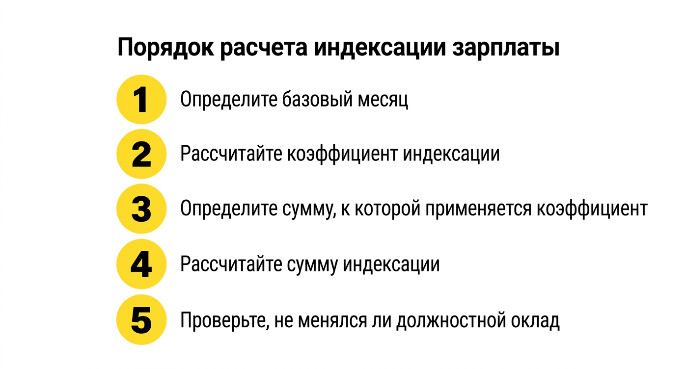 Как рассчитать индексацию?